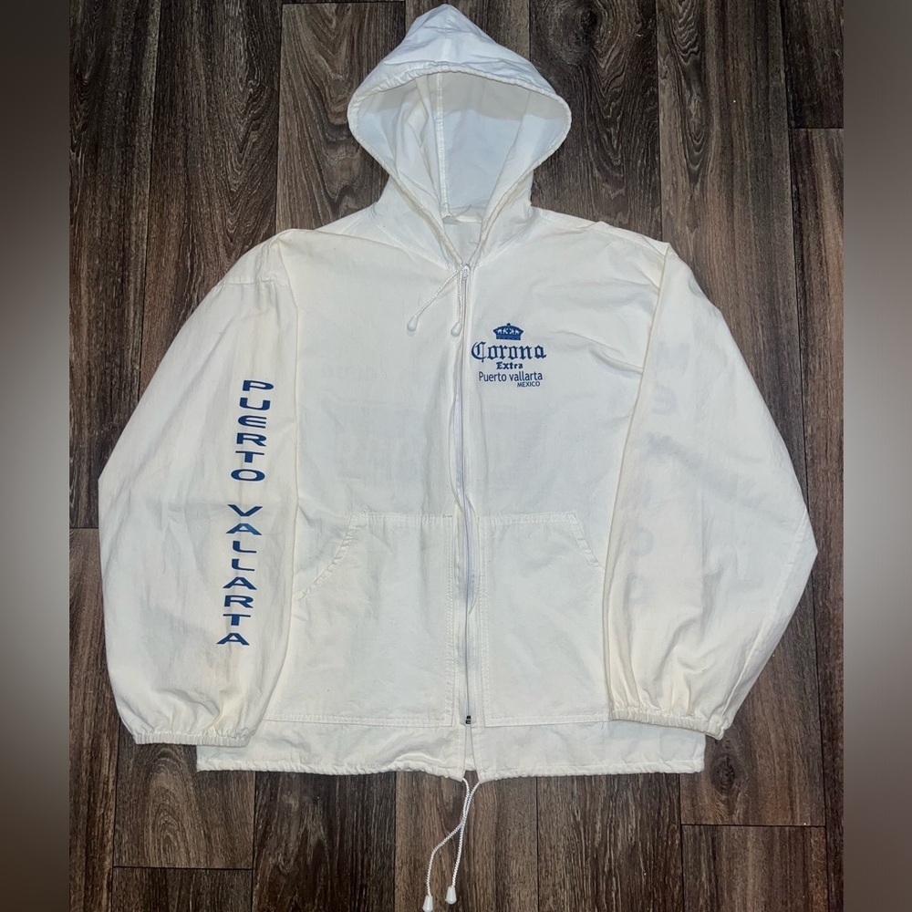 Vintage 90s Corona Beach Club Lightweight Jacket